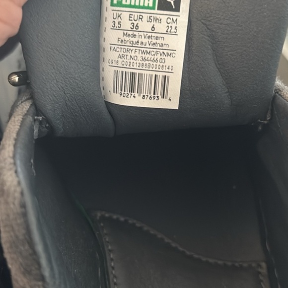 Fenty x puma creeper velvet size 6y - Picture 4 of 5